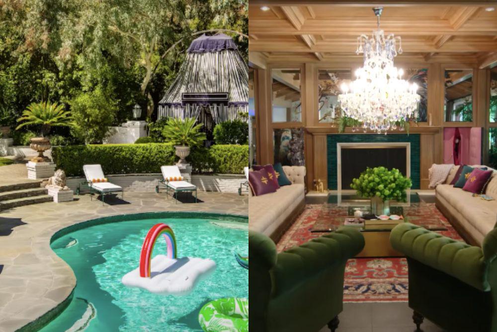 12 Potret Mewah dan Unik Rumah Cara Delevingne di LA sebelum Kebakaran
