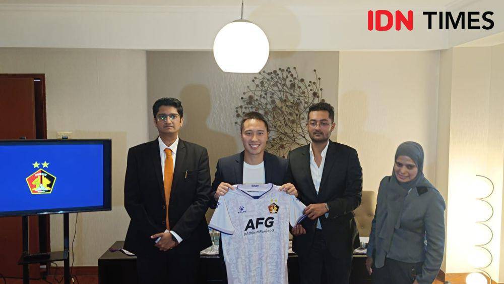 Persik jalin kerja sama dengan SKASports Investments, Sabtu (16/3/2024). (IDN Times/Tino).