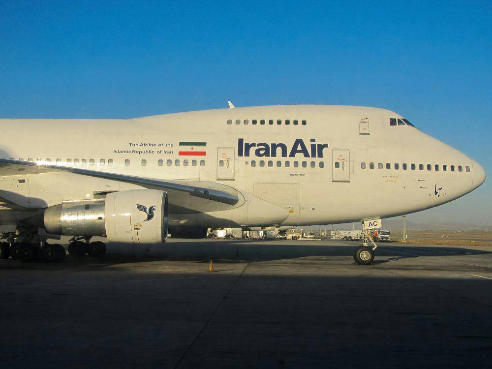 Ilustrasi maskapai Iran Air. (unsplash.com/Alireza Akhlaghi)
