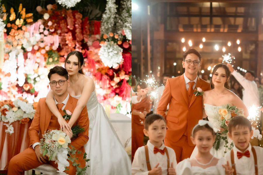 14 Makeup dan Baju Pernikahan Raquel Larkin-Zarry Hendrik, On Point!