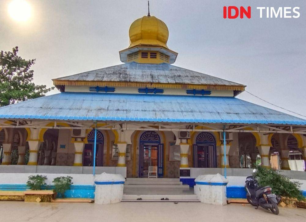 Masjid Jamik Ismailiyah yang didirikan tahun 1880 oleh Tengkoe Ismail Soeloeng Laoet (IDN Times/Eko Agus Herianto)