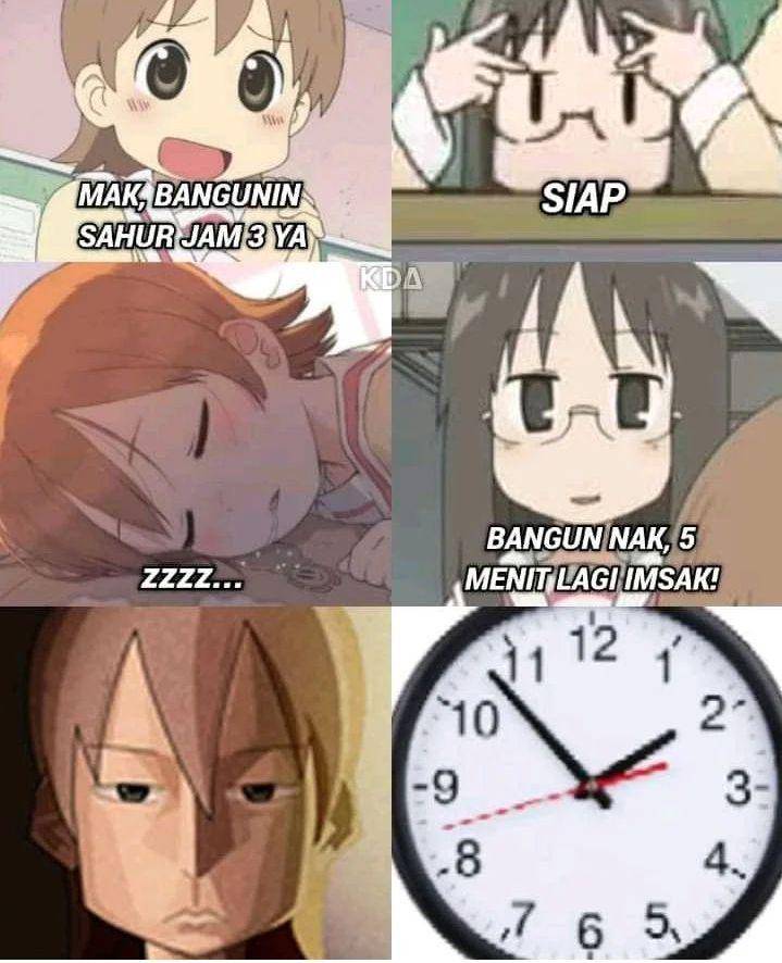 momen dibangunin sahur (instagram.com/pos.total)