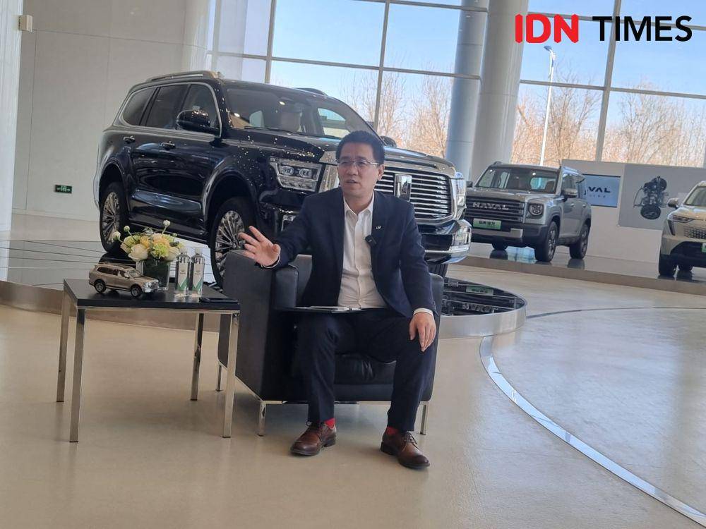 VP Internasional Operation GWM, Parker Shi (IDN Times/Ilman Nafi'an)