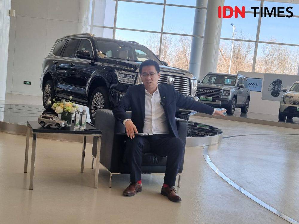 VP Internasional Operation GWM, Parker Shi (IDN Times/Ilman Nafi'an)