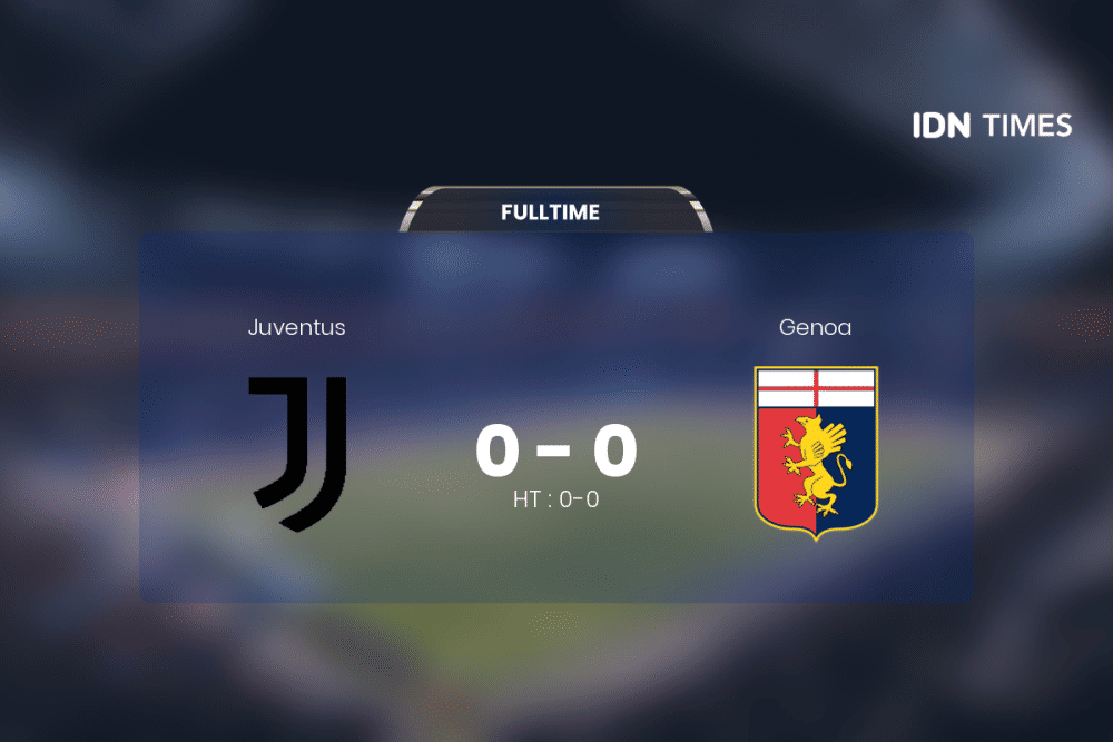 Duel Juventus Vs Genoa Berakhir Antiklimaks