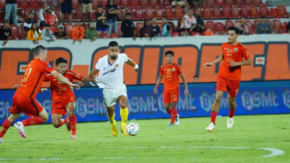 Pemain Persik Kediri saat melawan Persija Jakarta. IDN Times/ istimewa