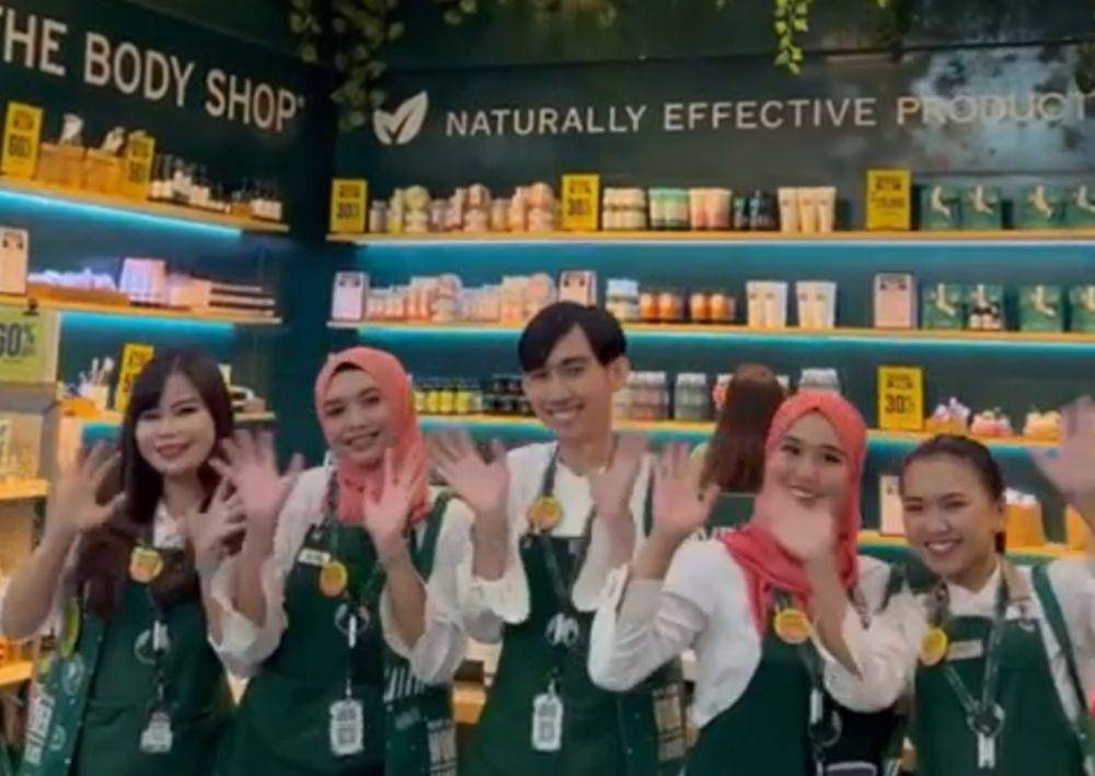 Toko The Body Shop Indonesia (Instagram/The Body Shop Indonesia)