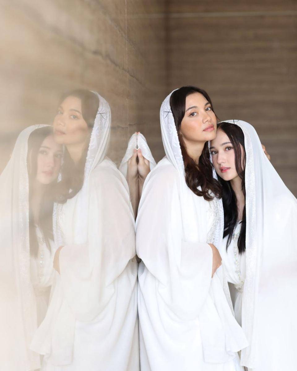 potret Laura Moane pacar Al Ghazali saat berhijab (instagram.com/its_lauramoane2)