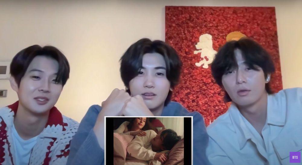 10 Momen Wooga Squad Bikin Video Reaction Nonton MV V BTS