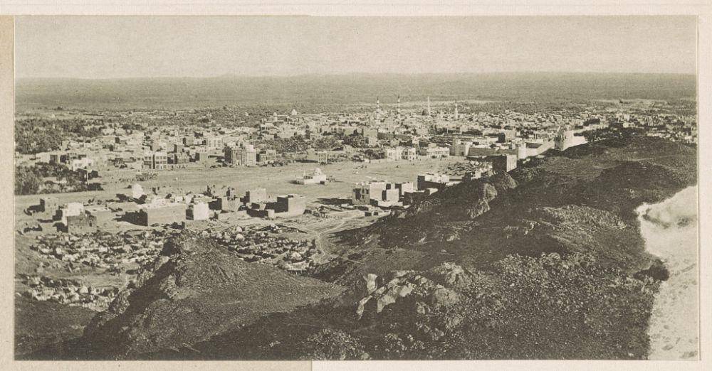 Madinah pada 1913 (commons.wikimedia.org/Library of Congress)