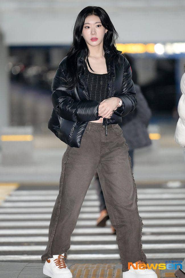 Chaeryeong ITZY (dok. Newsen/Ji Soo Jin)