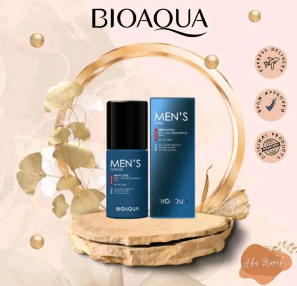 BIO AQUA Roll On Deodorant Men’s Cool (blibli.com/ All in one solution)