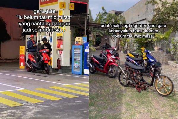 apa itu tren komentar Mio Mirza (tiktok.com/mirzanrhmnnn)