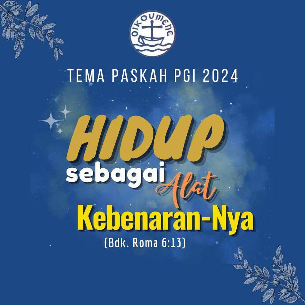 Tema Paskah 2024 (instagram.com/@pgi.official)
