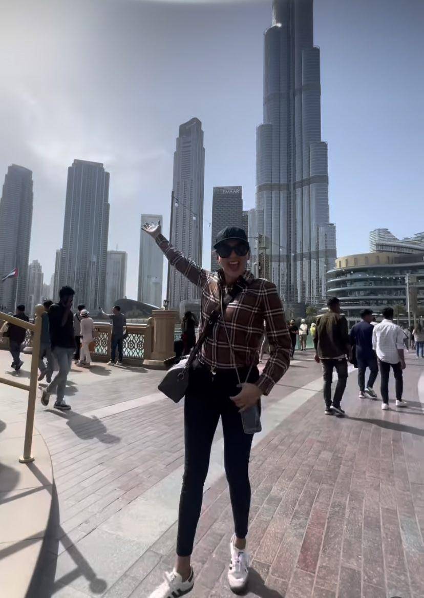 potret Donna Agnesia liburan ke Dubai (instagram.com/dagnesia)