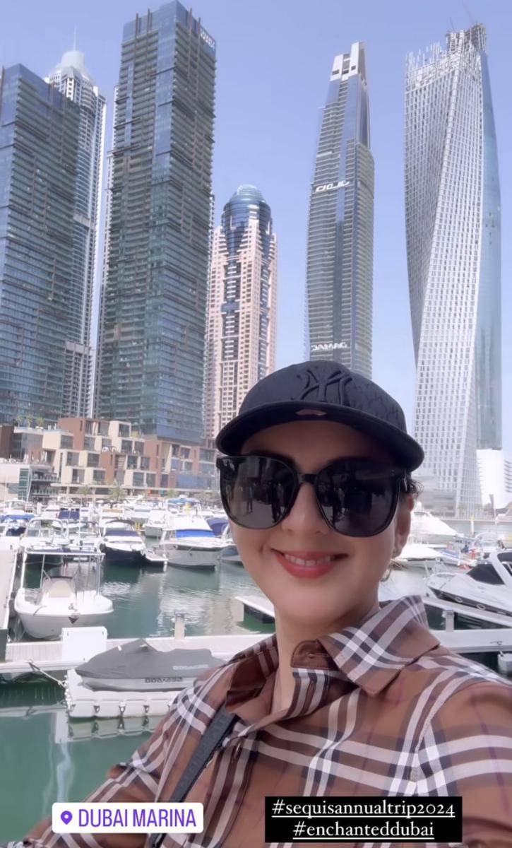 potret Donna Agnesia liburan ke Dubai (instagram.com/dagnesia)