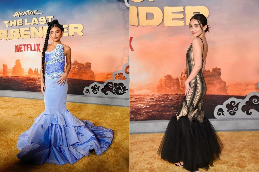 9 Adu Gaya Kiawentiio Vs. Maria Zhang, Katara dan Suki Avatar Netflix