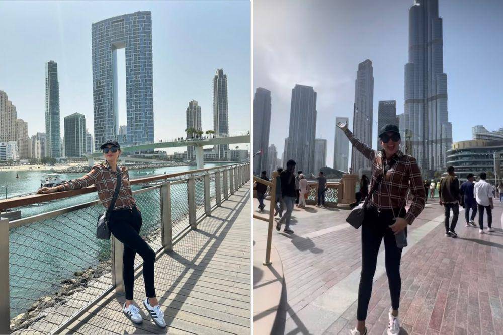 potret Donna Agnesia liburan ke Dubai (instagram.com/dagnesia)