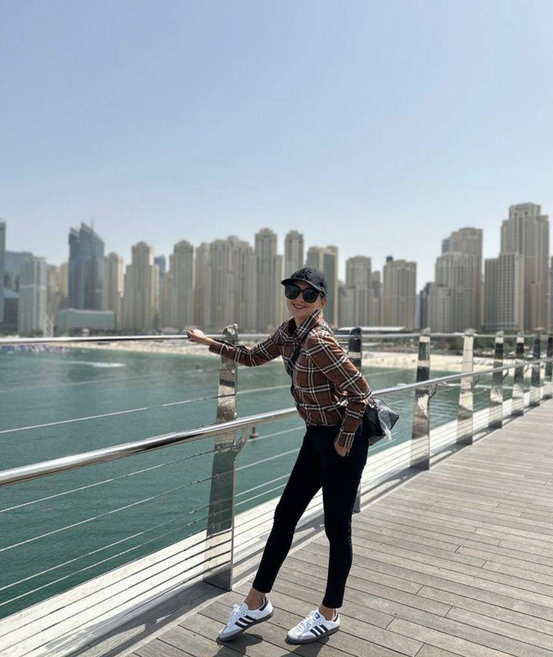 potret Donna Agnesia liburan ke Dubai (instagram.com/dagnesia)
