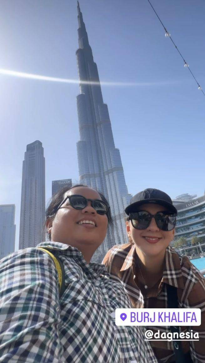 potret Donna Agnesia liburan ke Dubai (instagram.com/dagnesia)
