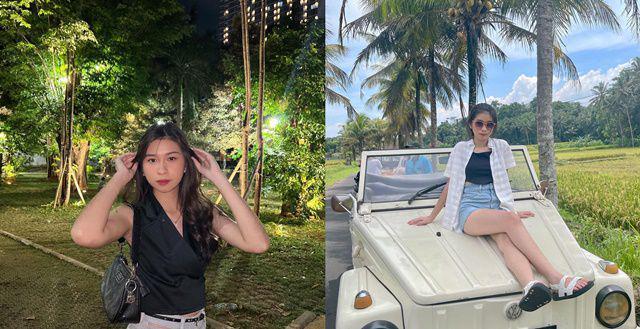 10 Outfit Traveling ala Olla JKT48, Crop Top Jadi Andalan!