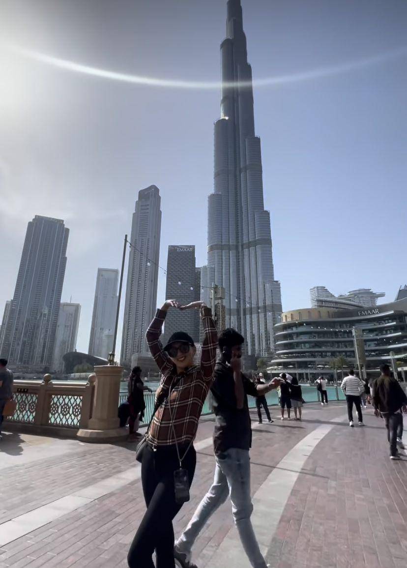potret Donna Agnesia liburan ke Dubai (instagram.com/dagnesia)