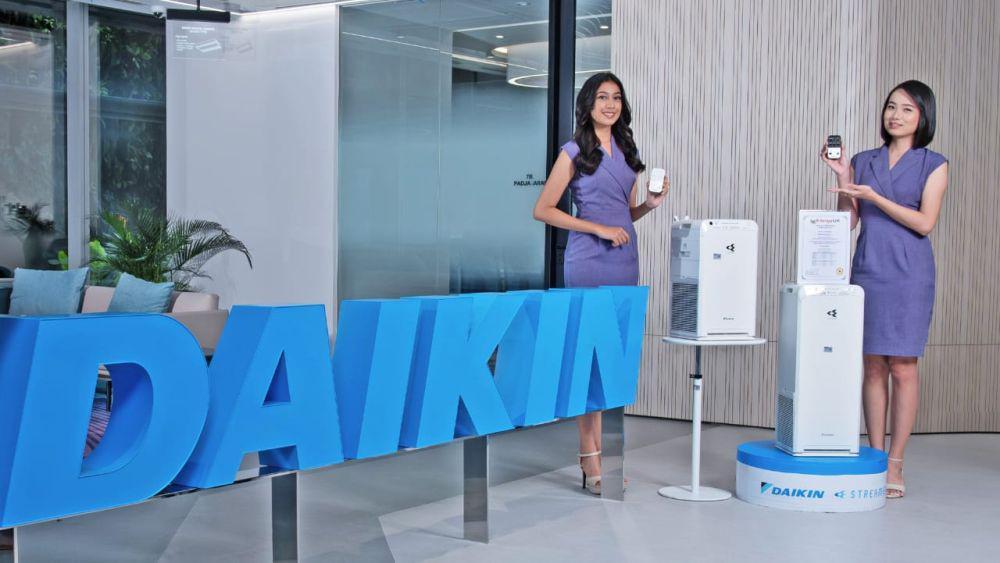 Keren! 2 Air Purifier DAIKIN Kantongi Sertifikat BAF
