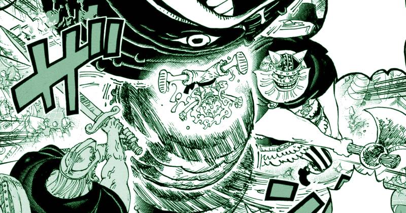 Kemunculan kembali Dorry dan Brogy. (mangaplus.shueisha.co.jp/One Piece)