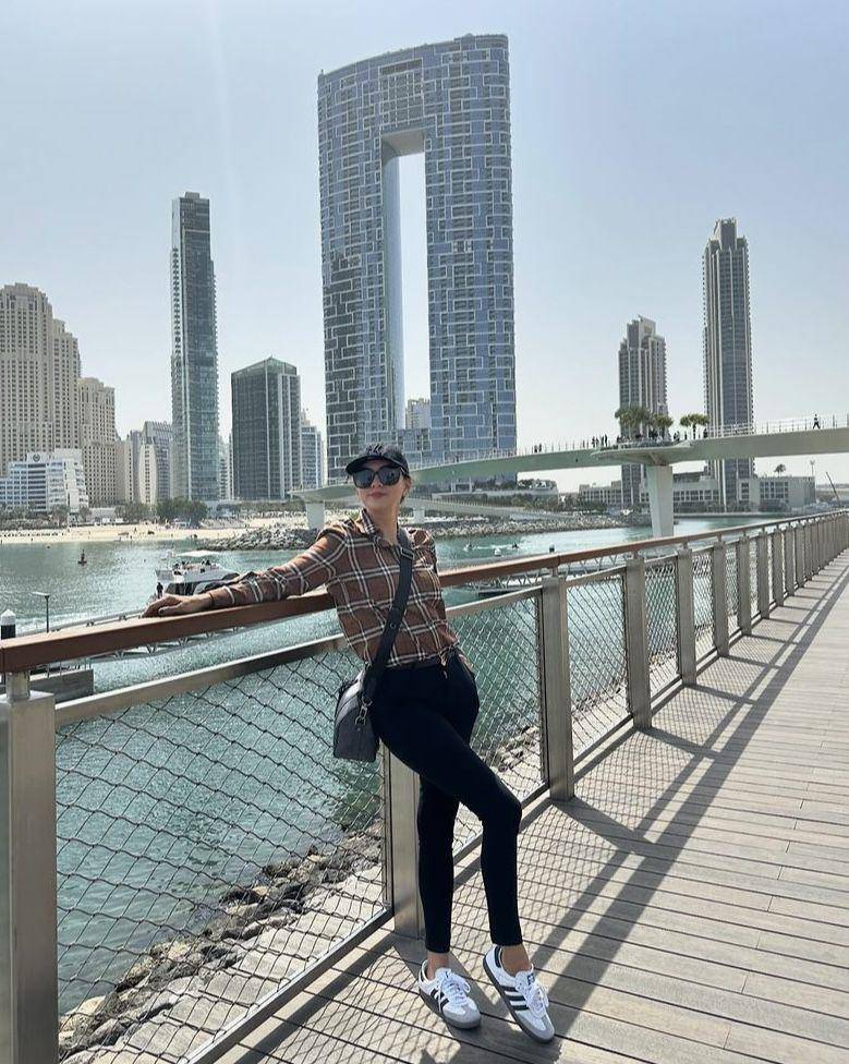 potret Donna Agnesia liburan ke Dubai (instagram.com/dagnesia)