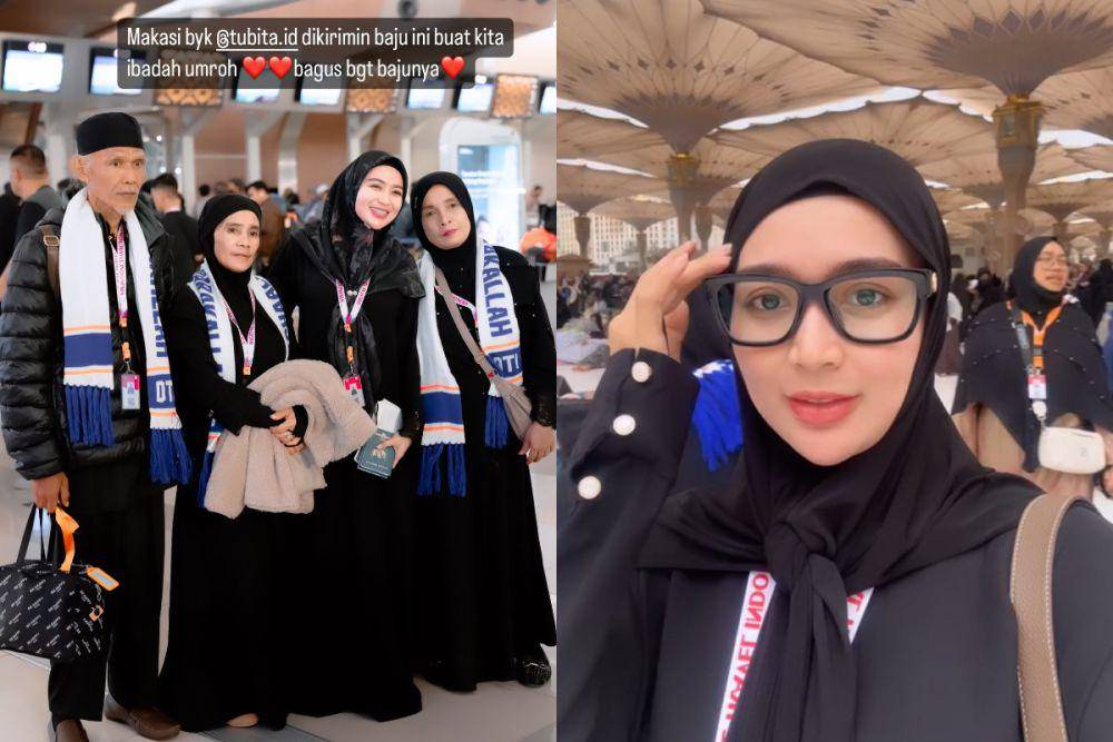 potret Wika Salim berangkat umrah saat Ramadan (instagram.com/wikasalim)