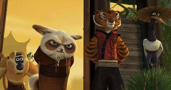 Shifu merasa terganggu dengan Po ( Dok. DreamWorks / Kung Fu Panda )