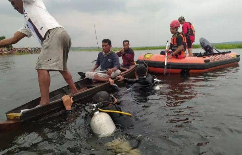 (Proses pencarian korban tenggelam di perairan rawa di Ogan Ilir) IDN Times/istimewa