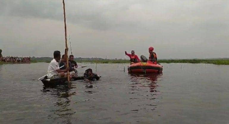 (Proses pencarian korban tenggelam di perairan rawa di Ogan Ilir) IDN Times/istimewa