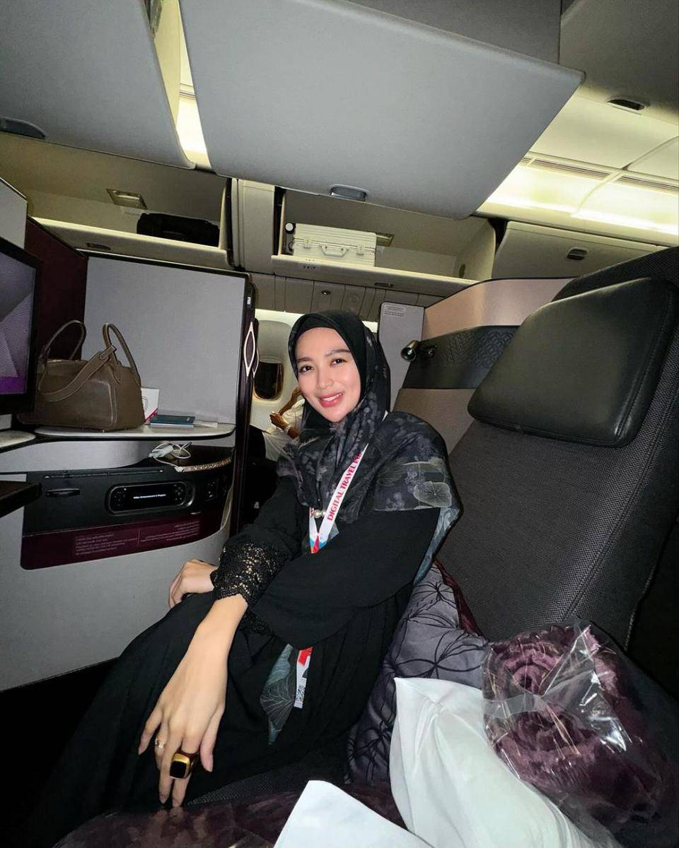 potret Wika Salim berangkat umrah saat Ramadan (instagram.com/wikasalim)
