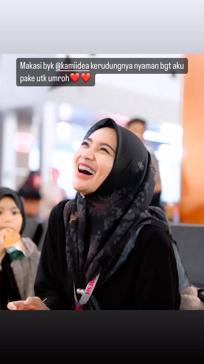 potret Wika Salim berangkat umrah saat Ramadan (instagram.com/wikasalim)