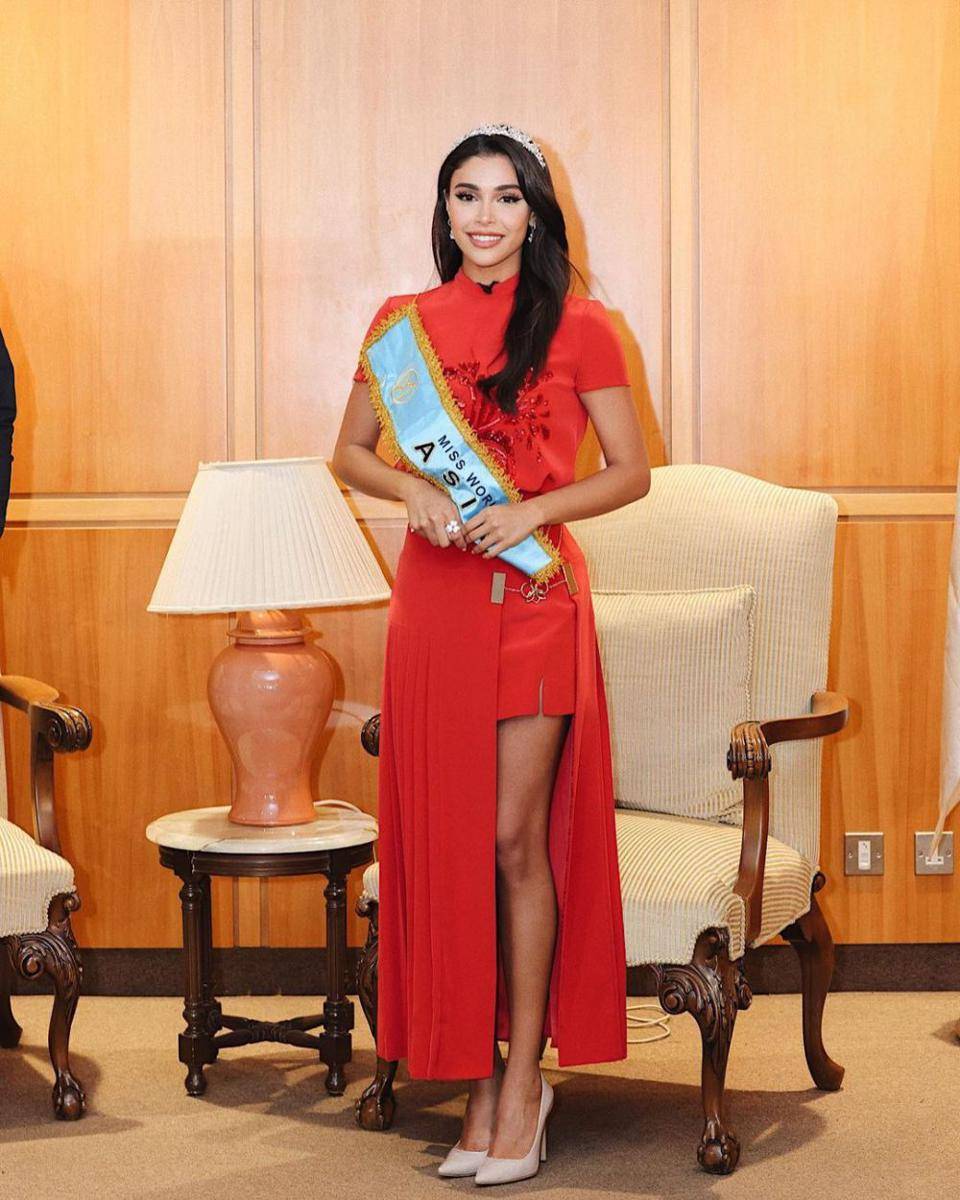 Penyambutan Yasmina Zaytoun Usia Jadi Juara Kedua di Miss World 2024 (Instagram.com/yasminazaytoun)