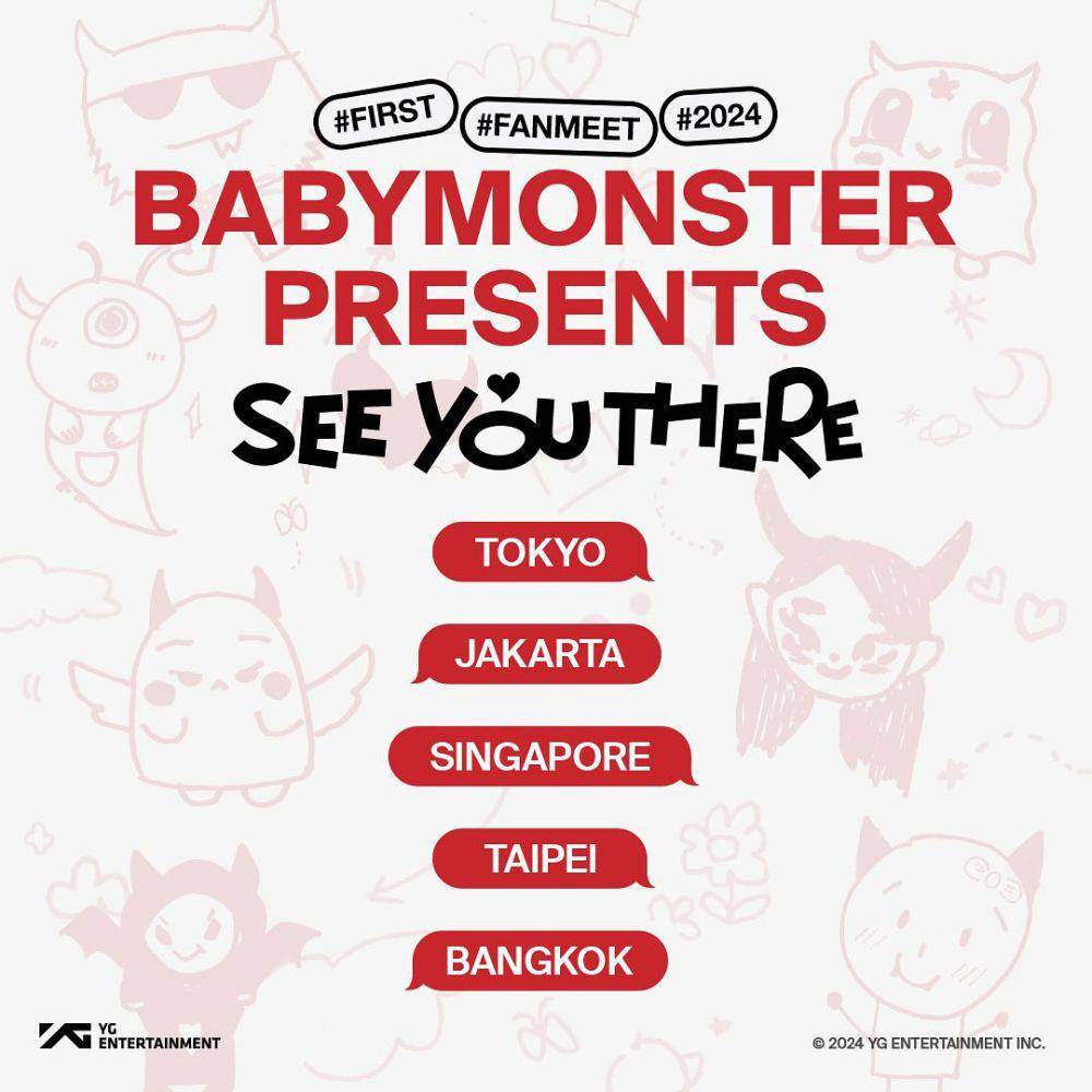 fanmeet BABYMONSTER (instagram.com/babymonster_ygofficial)