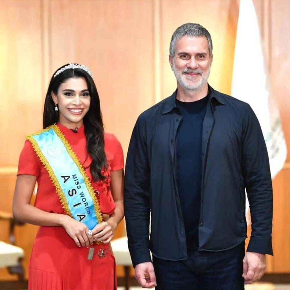 Penyambutan Yasmina Zaytoun Usia Jadi Juara Kedua di Miss World 2024 (Instagram.com/pageantrynewsinternational)