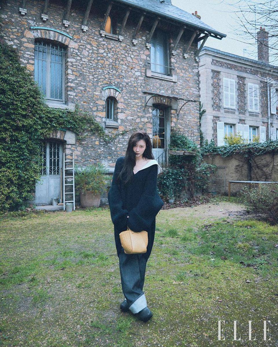 Gaya Rambut Giselle Aespa (instagram.com/ellekorea)