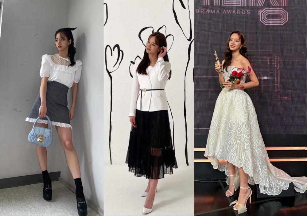 10 Ide Outfit Nuasa Putih ala Lee Hyeri, Stylish Abis!