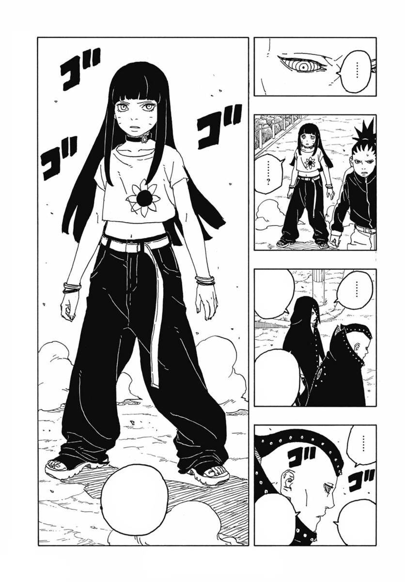 Himawari menghadang Shinju Jura. twitter.com/@BoltTBV
