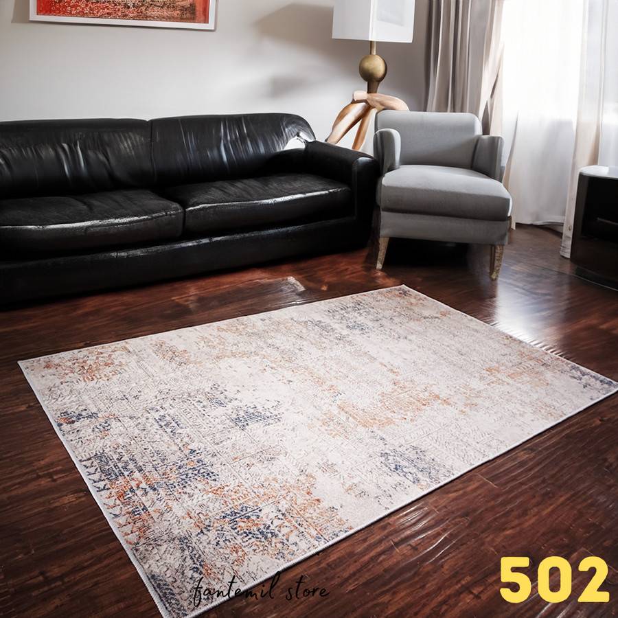 Karpet Lantai Abstrak Estetik Eropa Minimalis Import Polyester dari fantemil store (tokopedia.com/fantemil store)