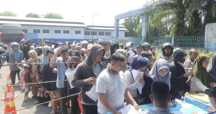 Hari Pertama Pendaftaran Mudik Gratis Medan Capai 5.561 Orang