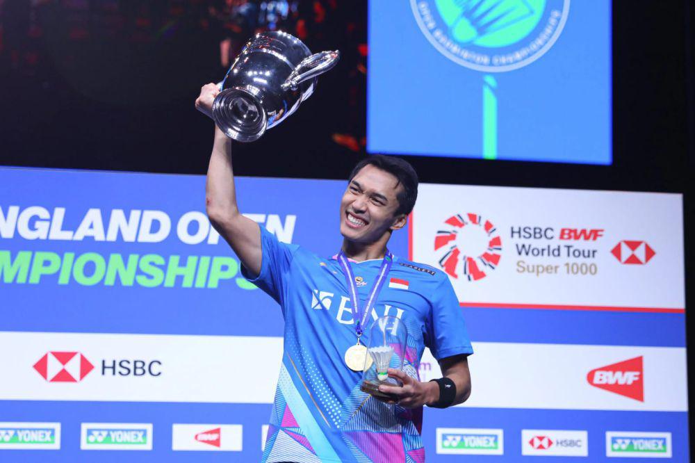 Jonatan Christie Pecahkan 3 Rekor Usai Juara All England 2024