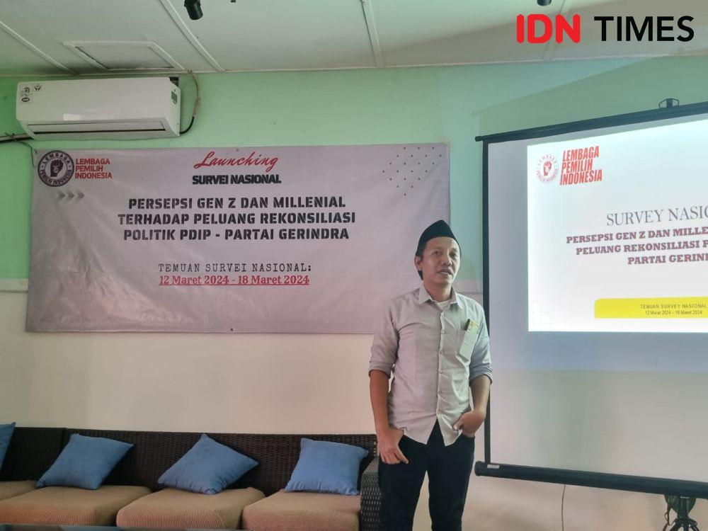Gen Z dan Milenial Tak Setuju Gerindra-PDIP Rekonsiliasi Politik