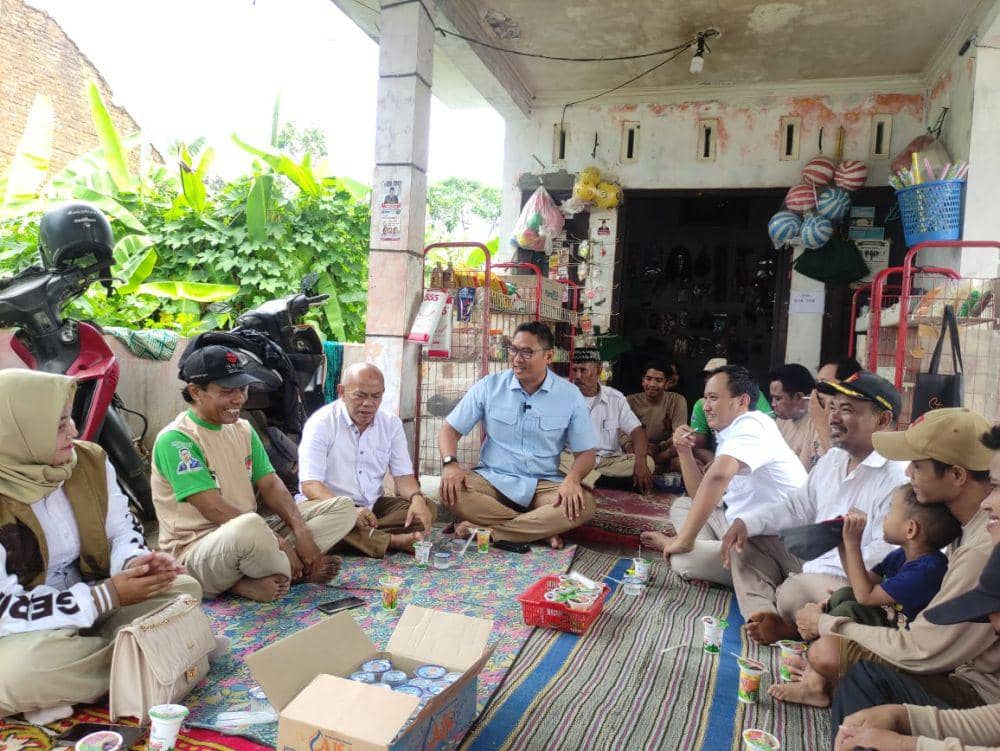 Ketua Gerindra Jateng Sudaryono saat menyapa para pengurus PD Tidar Jateng yang mendukung pencalonannya di Pilgub Jateng. (IDN Times/Dok Humas Gerindra Jateng)