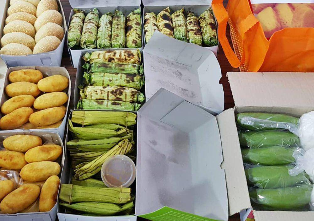 Aneka kudapan khas Makassar( Instagram.com/lidyafoods)