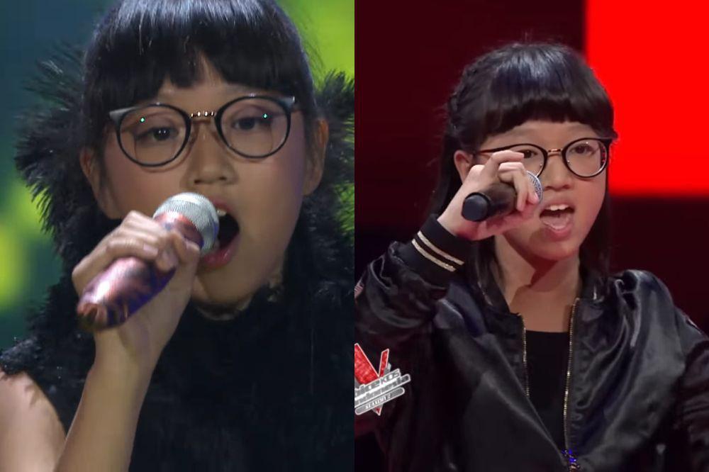 9 Potret Predebut Kim VVUP saat Tampil di The Voice Kids Indonesia