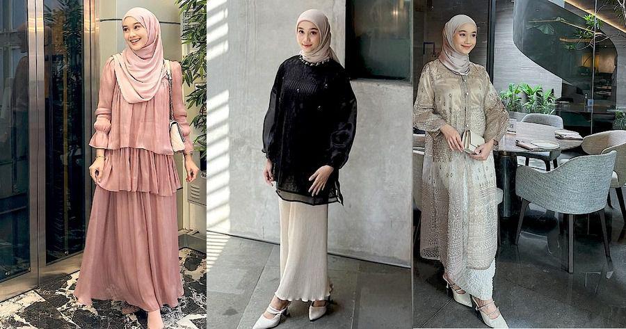 8 Ide OOTD Hijab ala Ravira Naila Khansa untuk Momen Lebaran