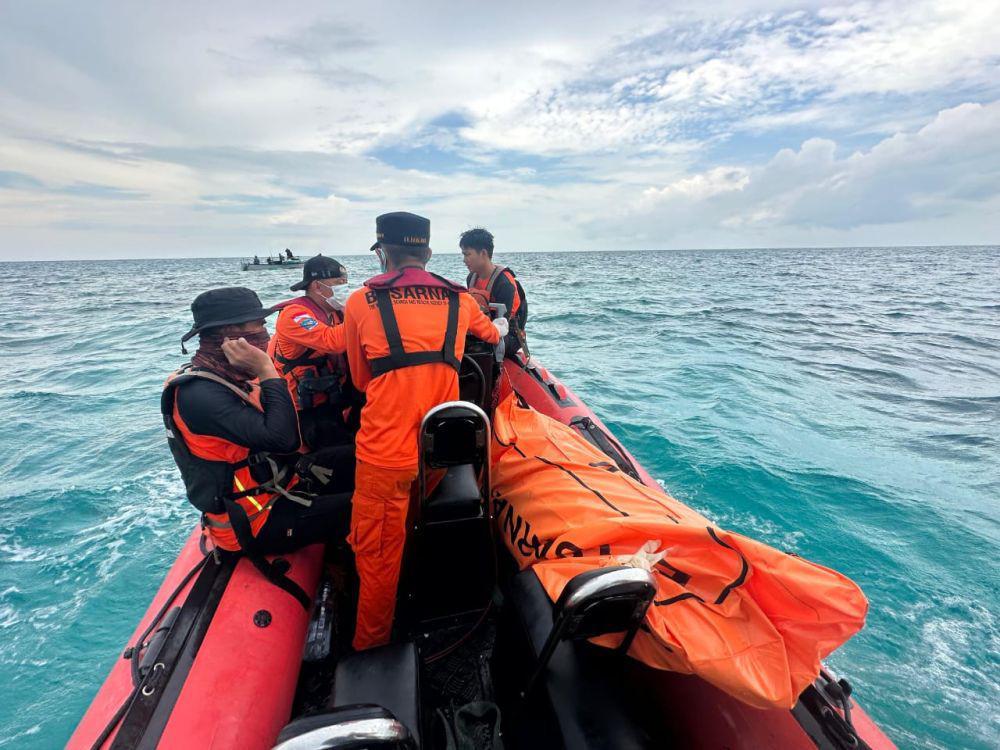 Tim SAR Temukan Lagi Satu Jenazah Korban Kapal Terbalik di Selayar